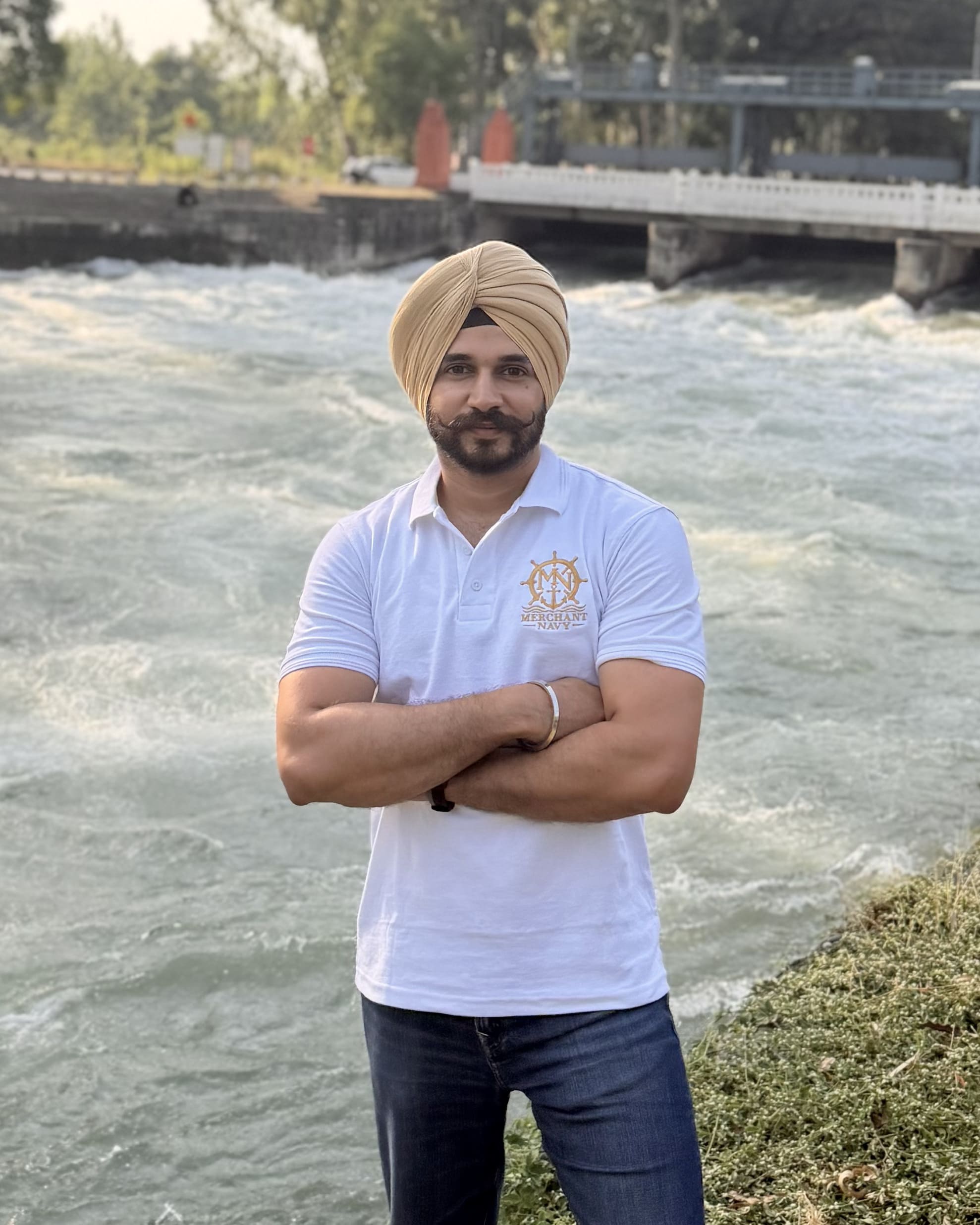 The Merchant Polo — White