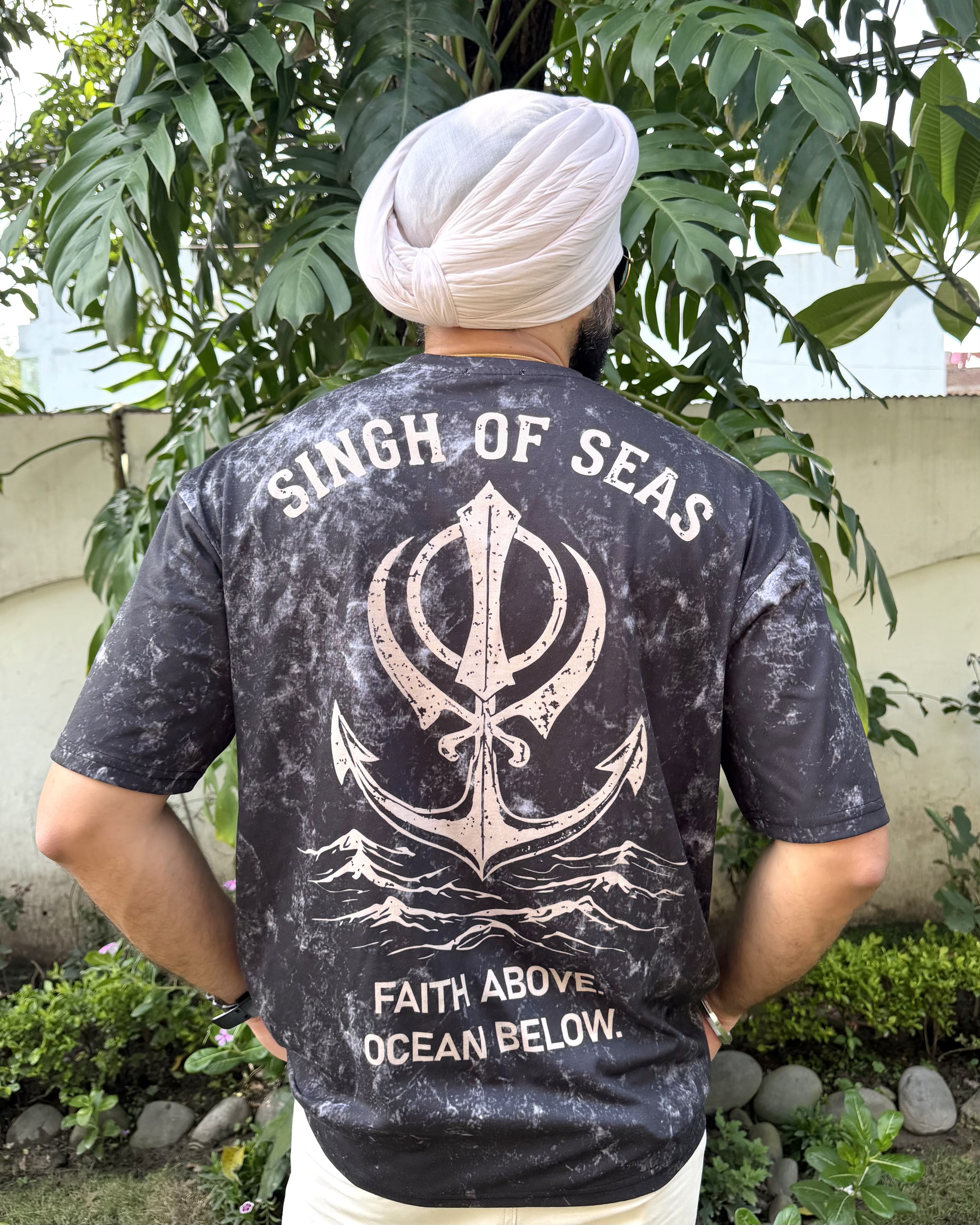 The Khanda & Anchor Tee
