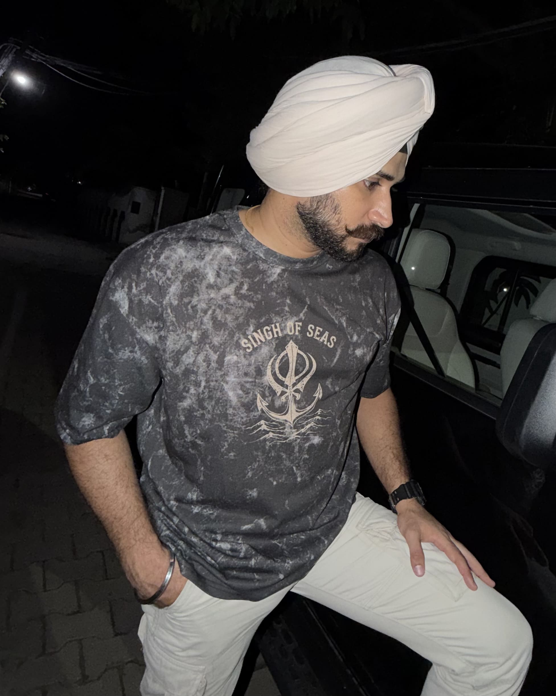 The Khanda & Anchor Tee