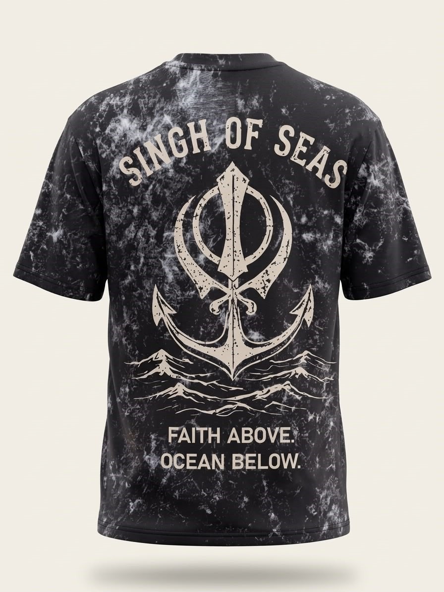 The Khanda & Anchor Tee